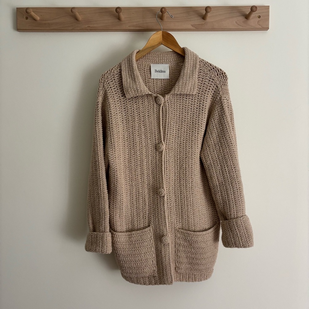 Beklina Alpaca Blend Sweater Jacket, S/M